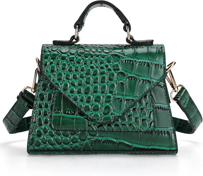 Women’s Trendy Mini Designer Crossbody Bags, Top Handle Clutch Handbag, Cute Shoulder Purse | Amazon (US)