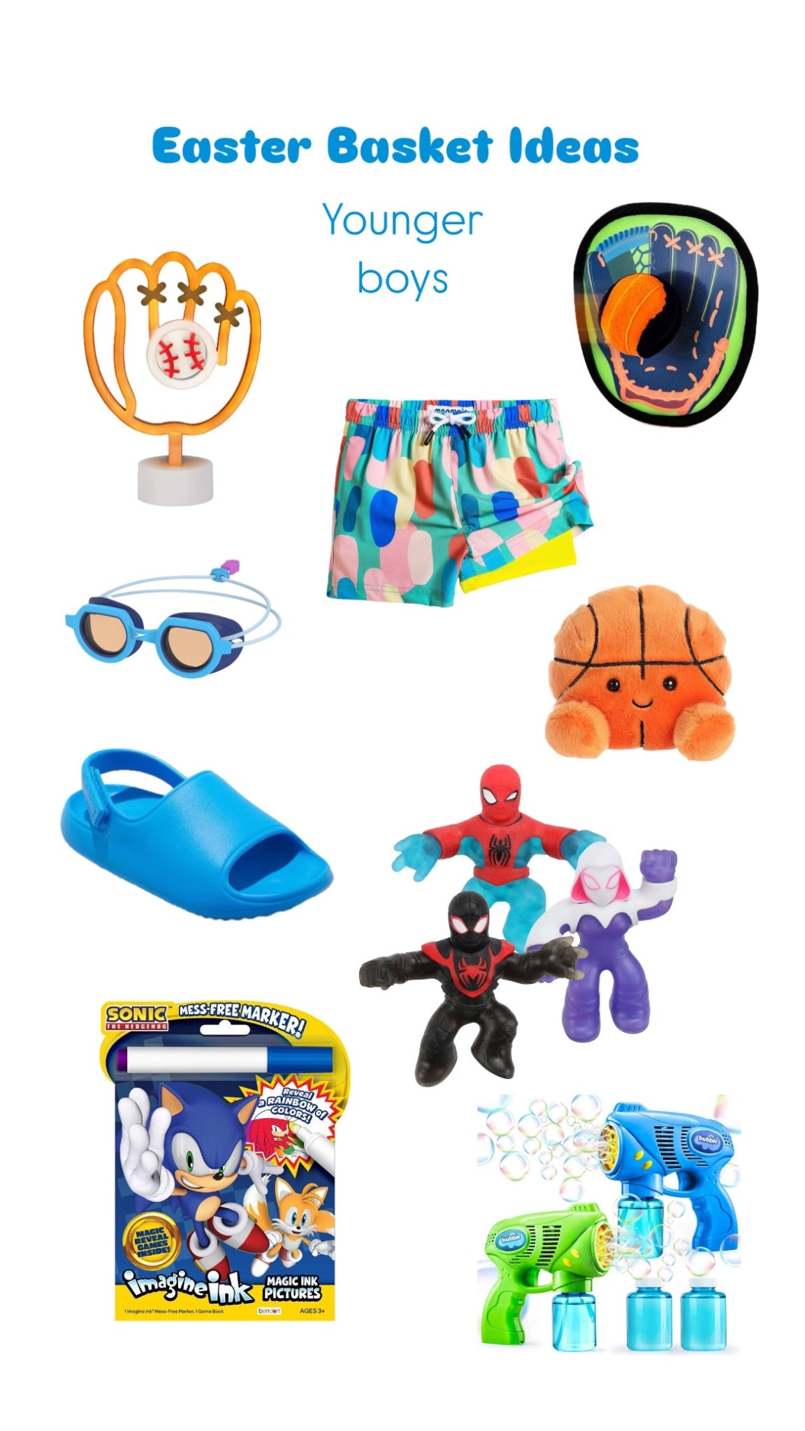 Easter Basket Ideas - Toddler Boys #easter #easterbasket