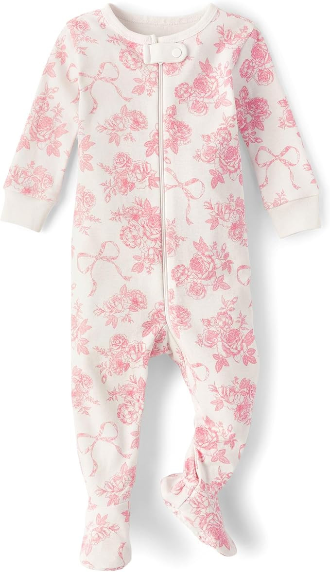 Gymboree baby-girls And Toddler Long Sleeve 100% Cotton Zip-front One Piece | Amazon (US)