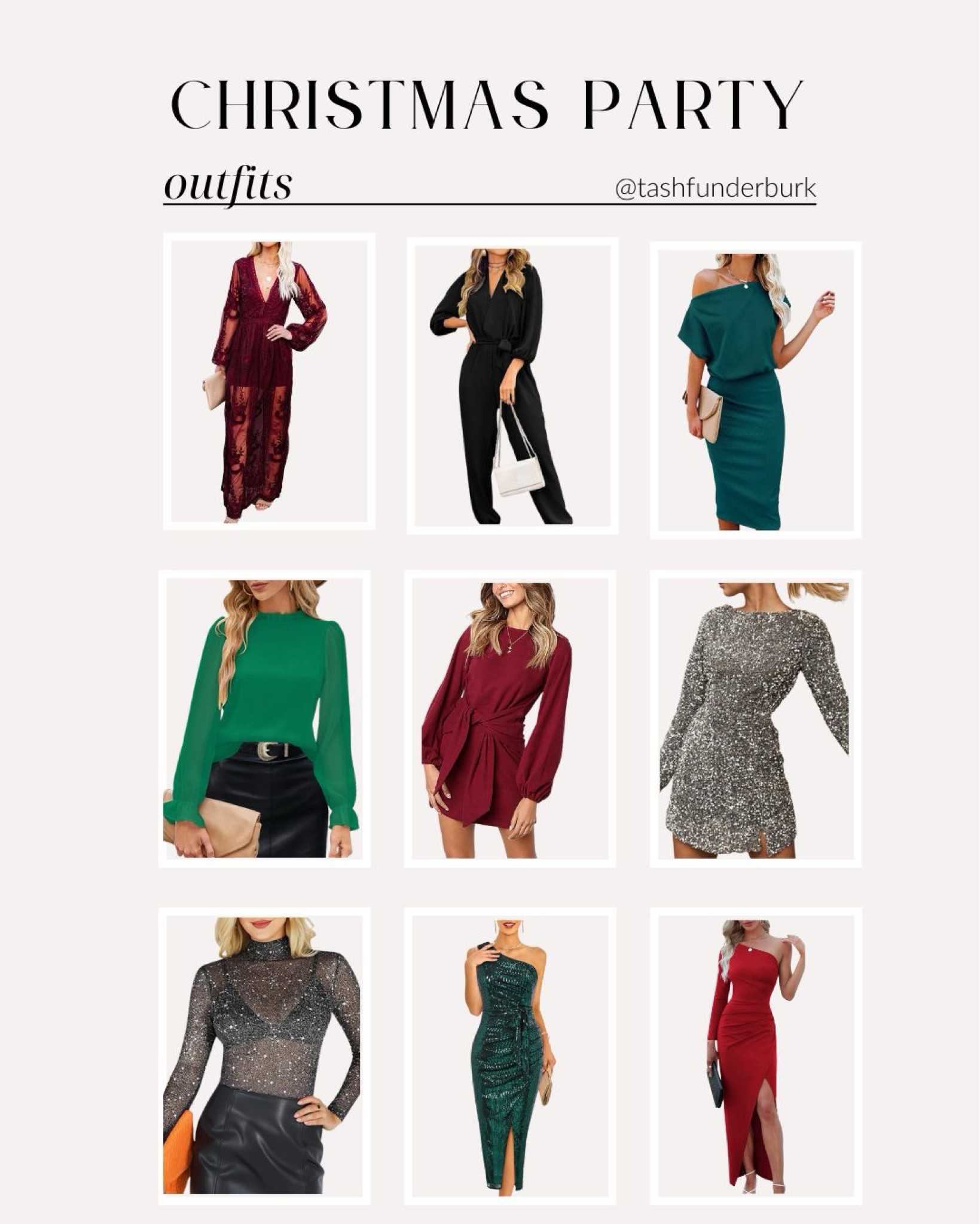 Christmas party holiday outfit ideas. These dresses and outfits from Amazon are perfect for all the Christmas and New Year’s parties on your calendar this year! Plus they’re affordable and flattering for multiple body types.

#LTKHoliday #LTKSeasonal #LTKParties