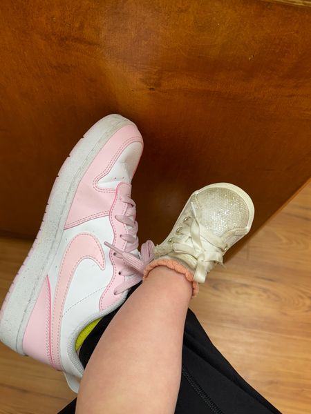 My mini me & her cute lil sparkle sneakers. We’ve moved up in size 3 times now with these sneakers! They pair well with her everyday outfits  

#LTKbaby #LTKkids #LTKstyletip