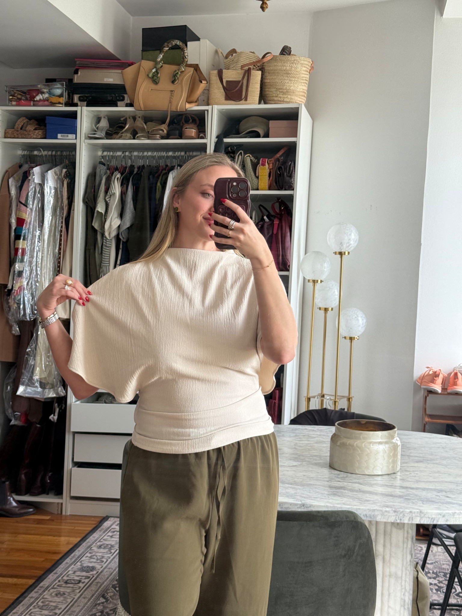 Love this batwing top. Perfect work top with a skirt or trousers! 

#LTKootd #LTKWorkwear #LTKMidsize