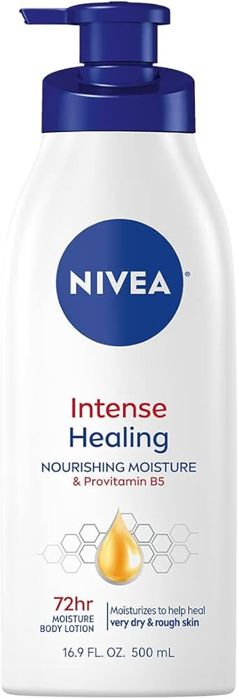 NIVEA Intense Healing Body Lotion for Very Dry, Itchy Skin with Glycerin, Provitamin B5 and Niaci... | Amazon (US)