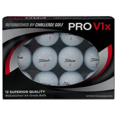 Titleist PRO V1x Refurbished AA Golf Balls - 12pk | Target