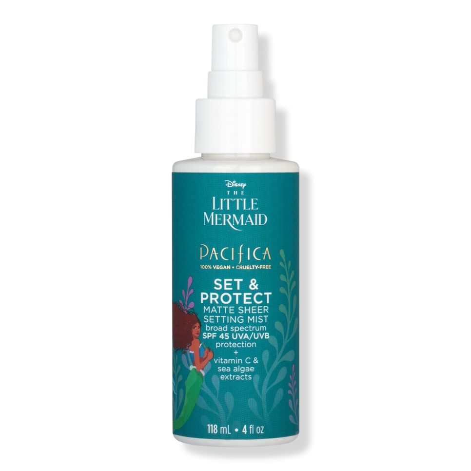 Disney's The Little Mermaid Set & Protect Matte Sheer SPF Setting Mist | Ulta