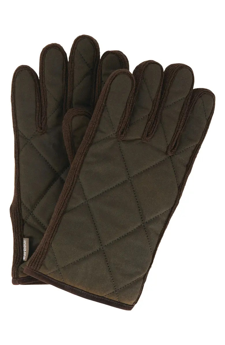 Barbour Winterdale Wax Cotton Gloves | Nordstrom | Nordstrom