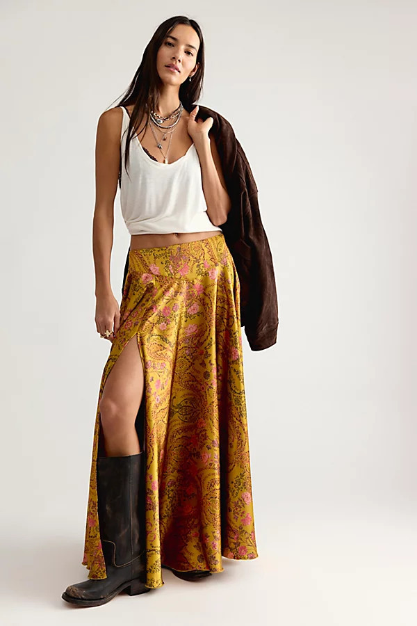 Chilco Printed Maxi Skirt | Free People (Global - UK&FR Excluded)