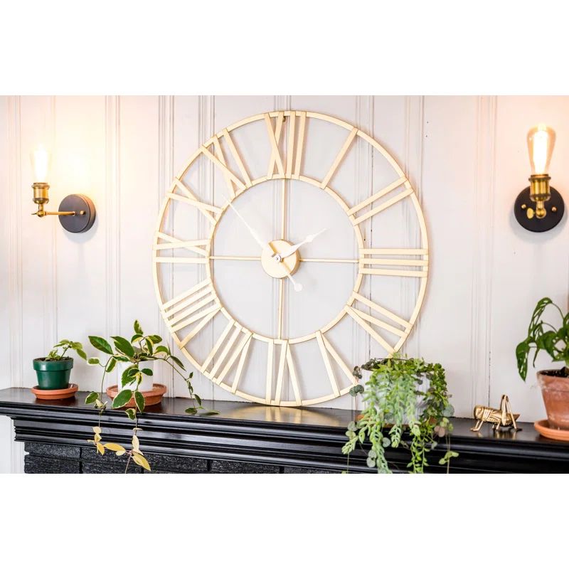 Anya Metal Wall Clock | Wayfair North America