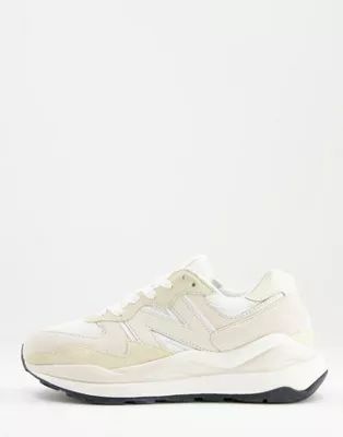 New Balance 57/40 trainers in off white | ASOS (Global)