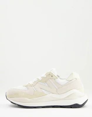 New Balance 57/40 trainers in off white | ASOS (Global)