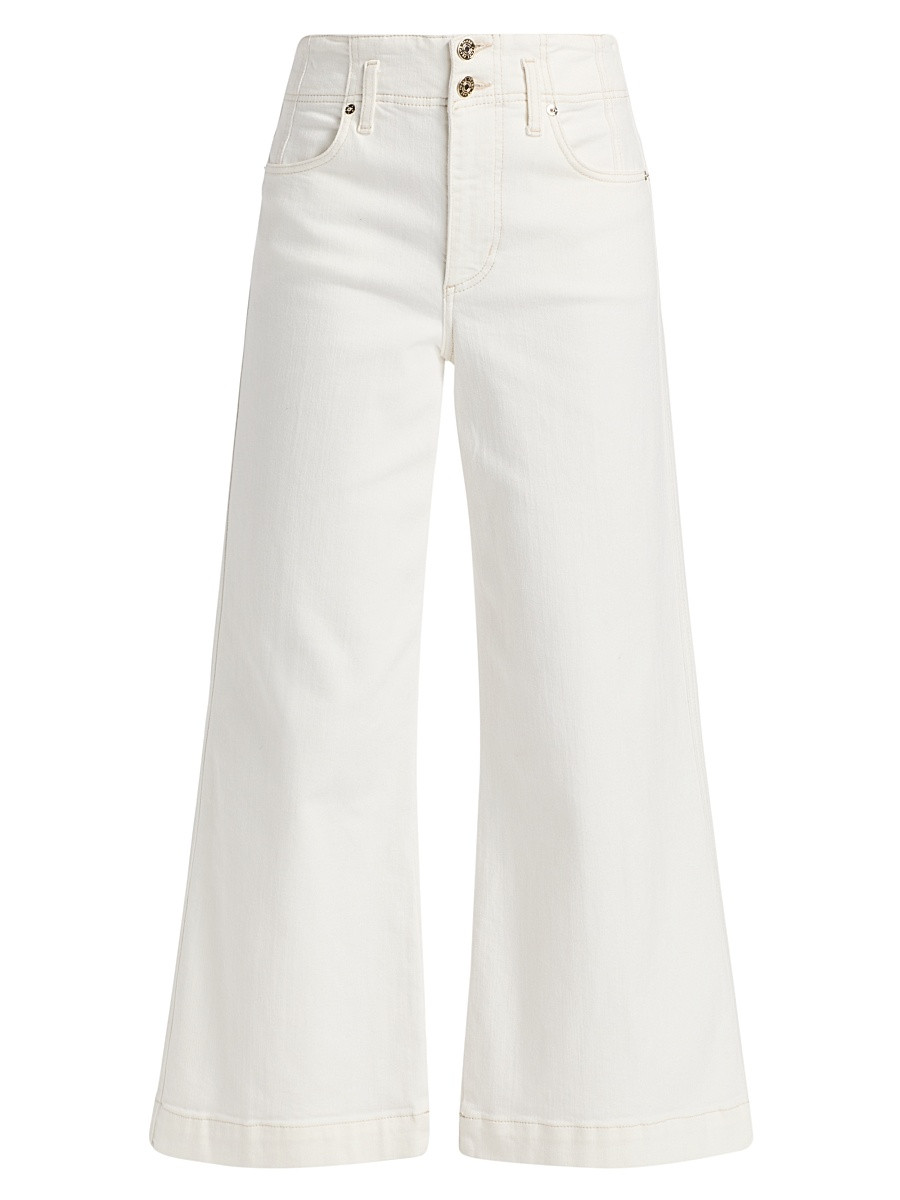 Women's The Seamed Wide Trousers - Au Natural Clean - Size 31 | Saks Fifth Avenue