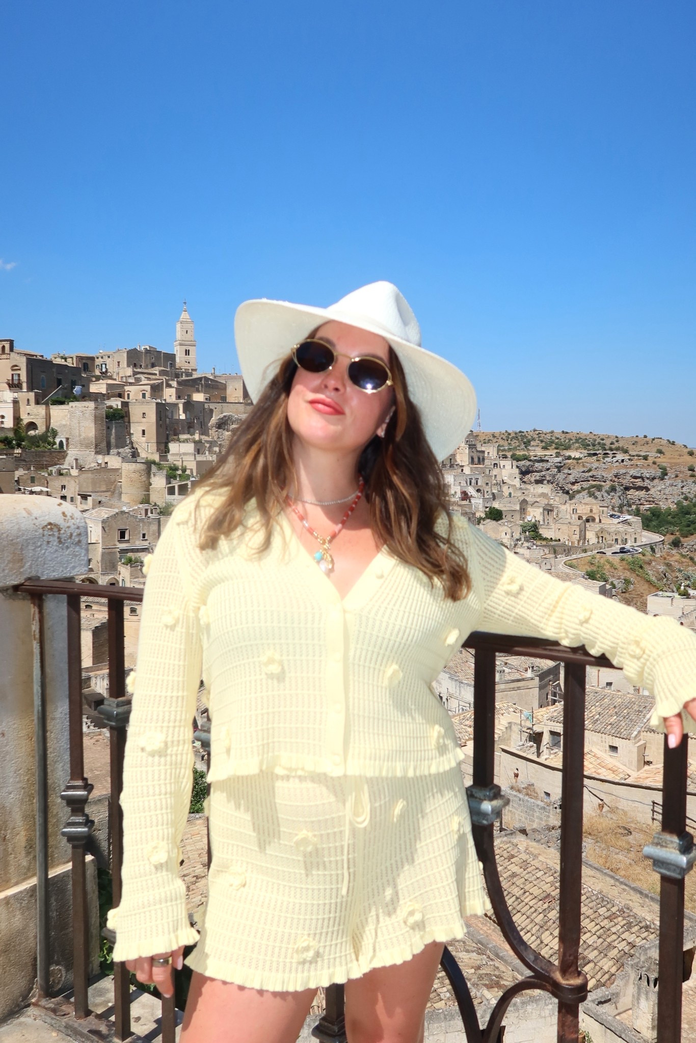 this is the cutest matching set! i got the medium in both pieces but could have probably gotten the small. imagine for fall with a trench coat too 🍋🤌🏼