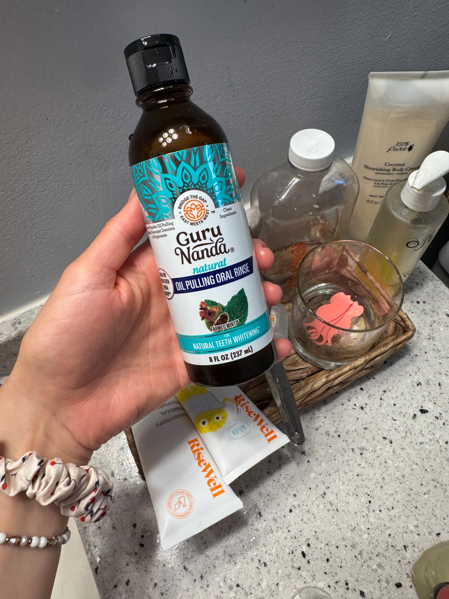 My favorite new addition to my oral routine - this makes oil pulling SO easy! 

#LTKFamily #LTKFindsUnder100 #LTKBeauty