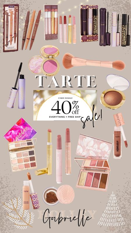 Tarte just announced their CYBER MONDAY DEAL IS 40% off sitewide + free shipping! 🤯🎄✨🙈 @tartecosmetics 

#LTKCyberweek #LTKsalealert #LTKbeauty