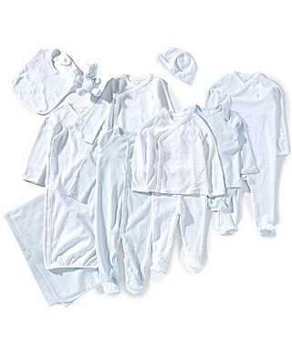 Ralph Lauren Baby Boy Organic Cotton 11-Piece Box Gift Set -  6/9 Months | Dillard's