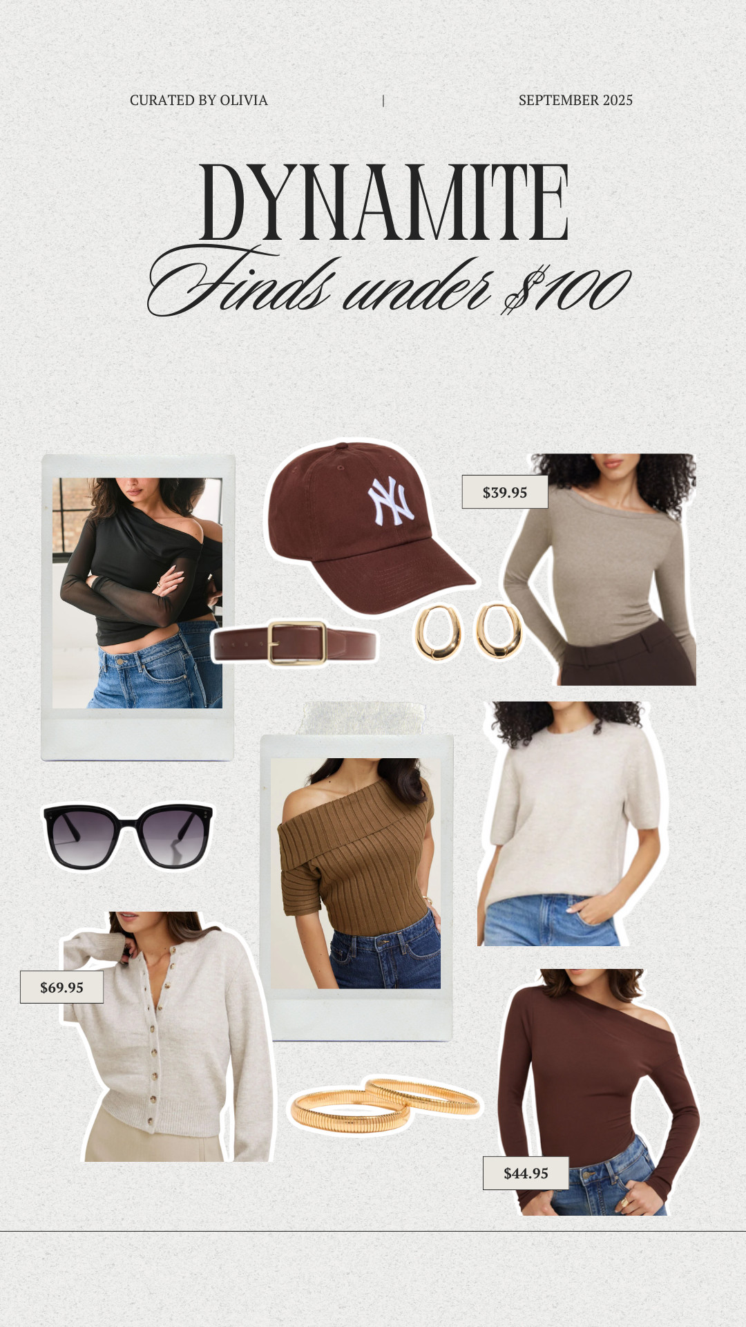 Loving these pieces from Dynamite Clothing 😍😍

off shoulder tops, accessories, dynamite clothing, cardigans, tops, midsize tops, earrings, midsize clothing, dynamite, dynamite clothing, Olivia Freda Curves 

 #LTKMidsize #LTKFindsUnder100 #LTKStyleTip