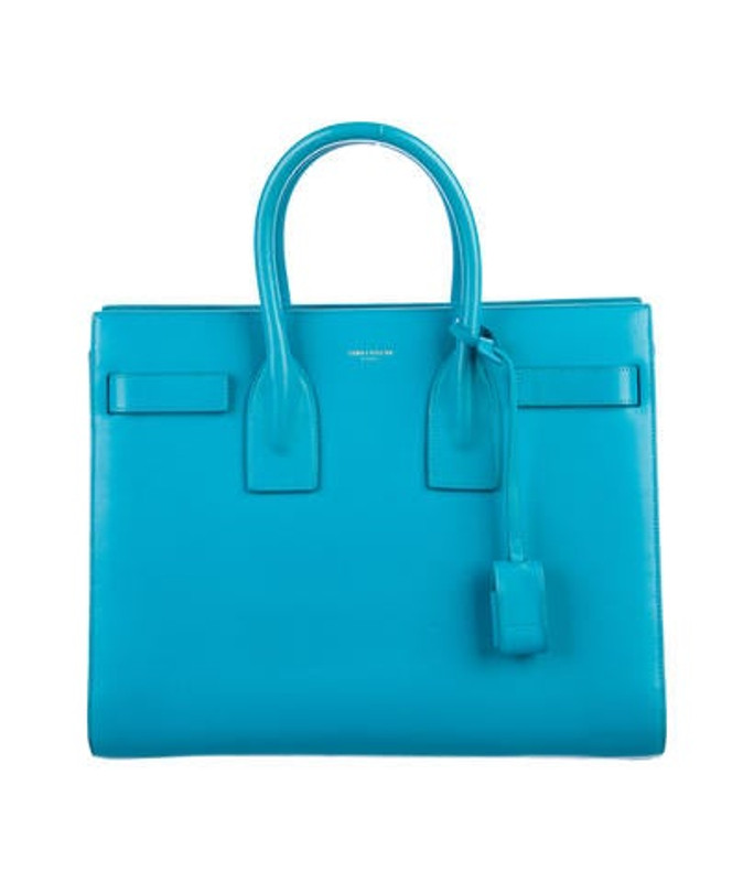Saint Laurent Small Sac du Jour Aqua Saint Laurent Small Sac du Jour | The RealReal