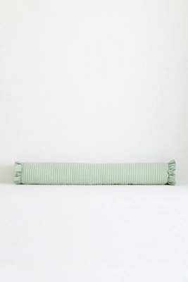 Elin Cotton Striped Extra-Long Bolster Pillow | Anthropologie (US)