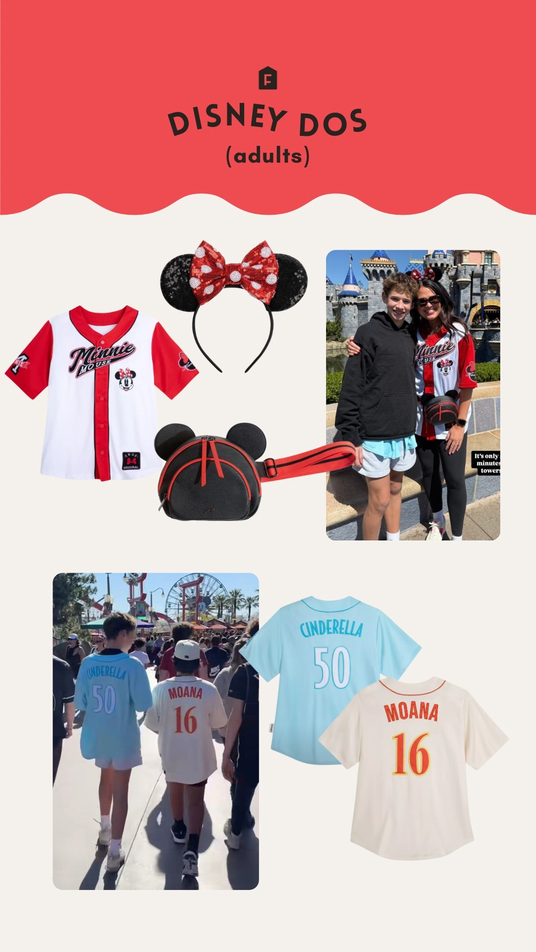 These jerseys were a hit! They have both Disney World and Disneyland versions.