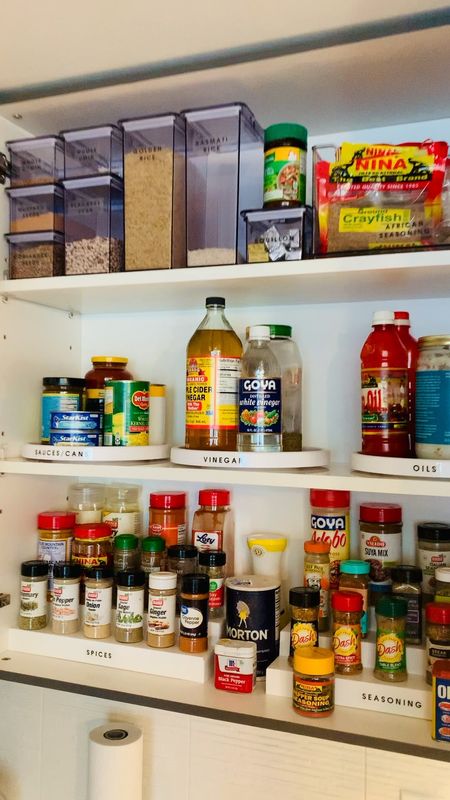 Apartment kitchen cabinet organization 

#LTKfindsunder50 #LTKhome #LTKVideo