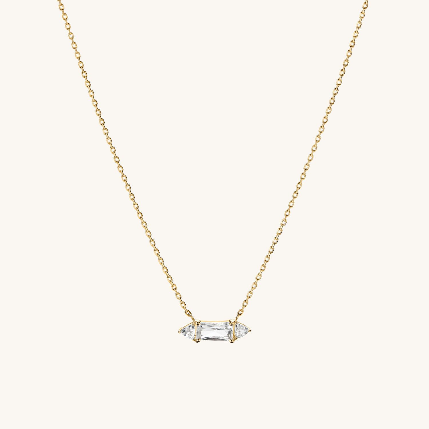 Gemstone Bar Necklace | Mejuri (Global)