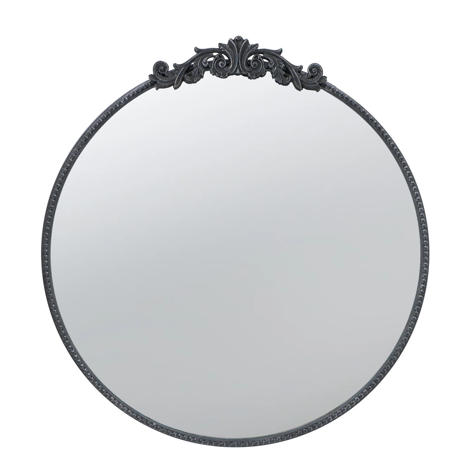 Emmit Round Metal Wall Mirror | Wayfair North America