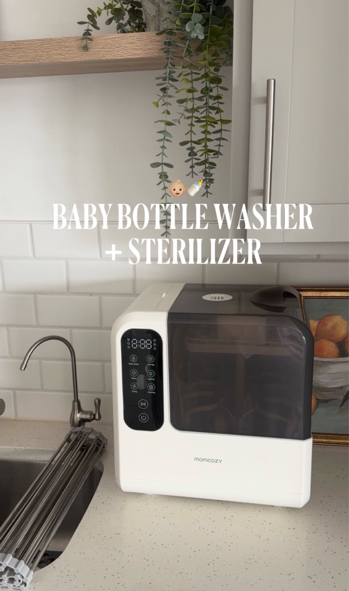 This momcozy bottle washer + sterilizer is hugeeeee but I know is gonna save me so much time 🍼🙌🏼 Can’t wait to use it! 

This was gifted to me from my baby registry, and this newer model is currently out of stock and will be restocked soon. I’m also linking the older version I heard amazing things about too 👏🏼🍼

#LTKbaby #LTKmomlife #bottlewasher