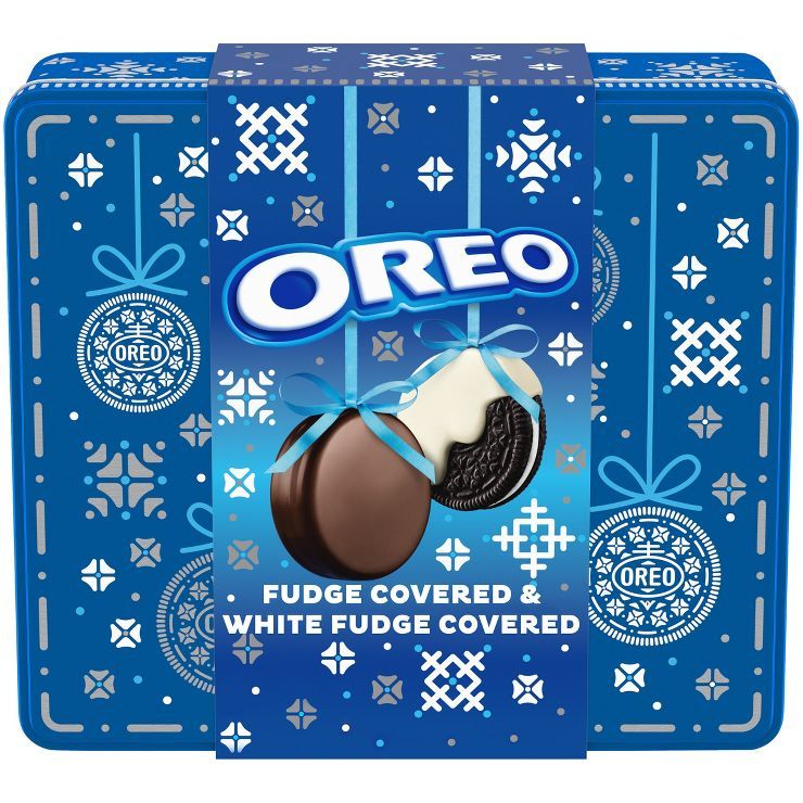 Oreo Limited Edition Fudge Covered and White Fudge Covered Chocolate Sandwich Cookies - 16.4oz | Target