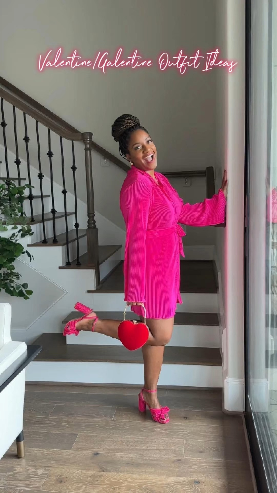 Valentine’s/Galentine’s looks from Amazon! 

Valentine's outfit ideas / Galentine's Day looks / pink plisse button-up dress / colorful off-shoulder dress / side slit dress / pink ruched midi dress / heart sweater outfit / pink pants fashion / dark pink ruched dress / heart-shaped bag / stylish Valentine's outfits / Amazon fashion finds / trendy date night looks / festive pink dresses / romantic outfit inspiration / dresses with sleeves

#LTKWatchNow #LTKMidsize #LTKParties