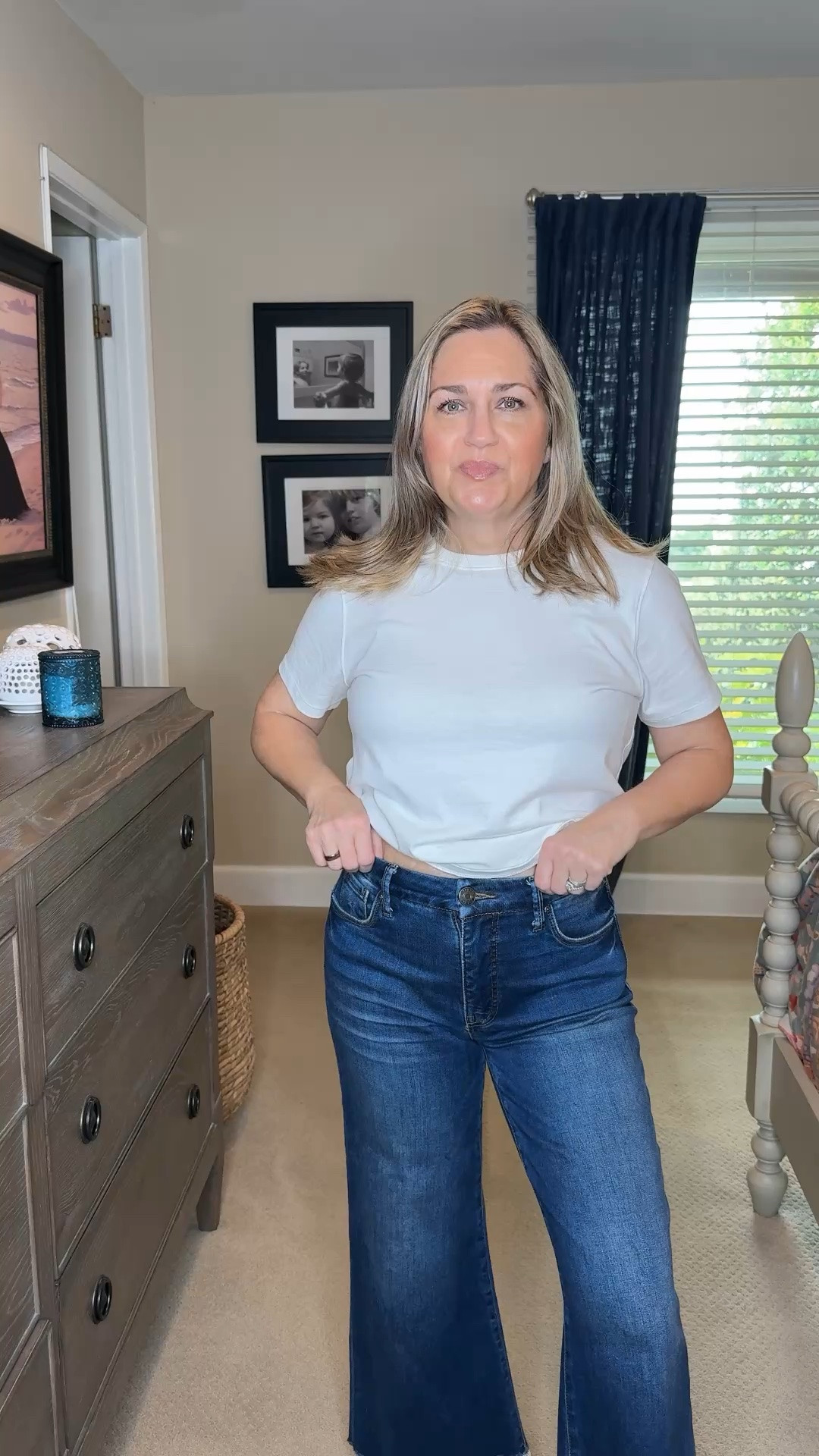 Favorite brand of jeans & these are my favorite pair! Perfect for your hormonal belly!

#LTKootd #LTKOver40 #LTKmomlife