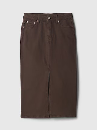 Denim Midi Skirt | Gap (US)