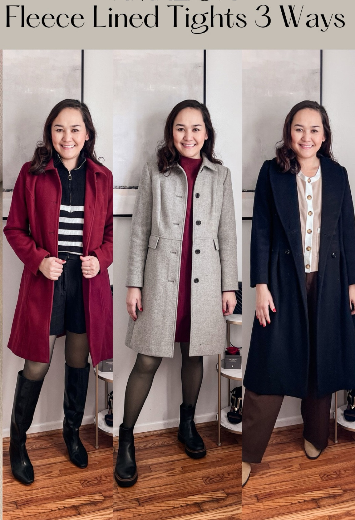 Amazon Fashion, Fleece tights styled 3 ways for y’all! 

#LTKFindsUnder50 #LTKStyleTip #LTKSeasonal