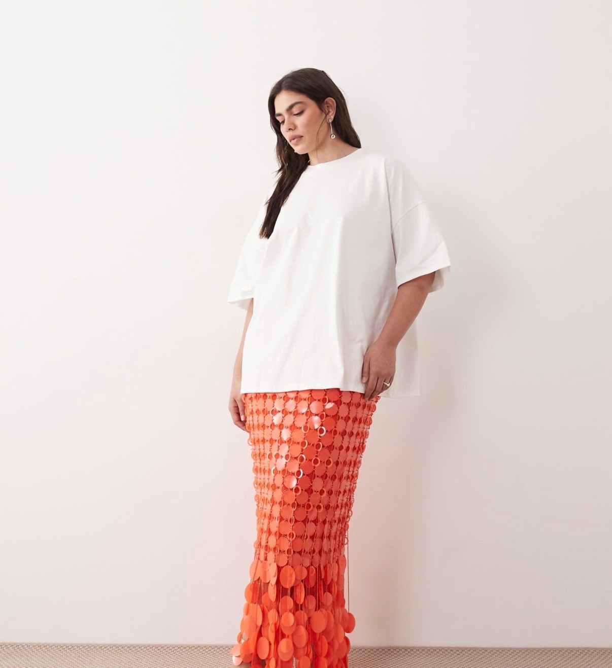 This skirt from Asos Arrange Curve line is absolutely stunning! I saw it in person and was gagged at how pretty it is!