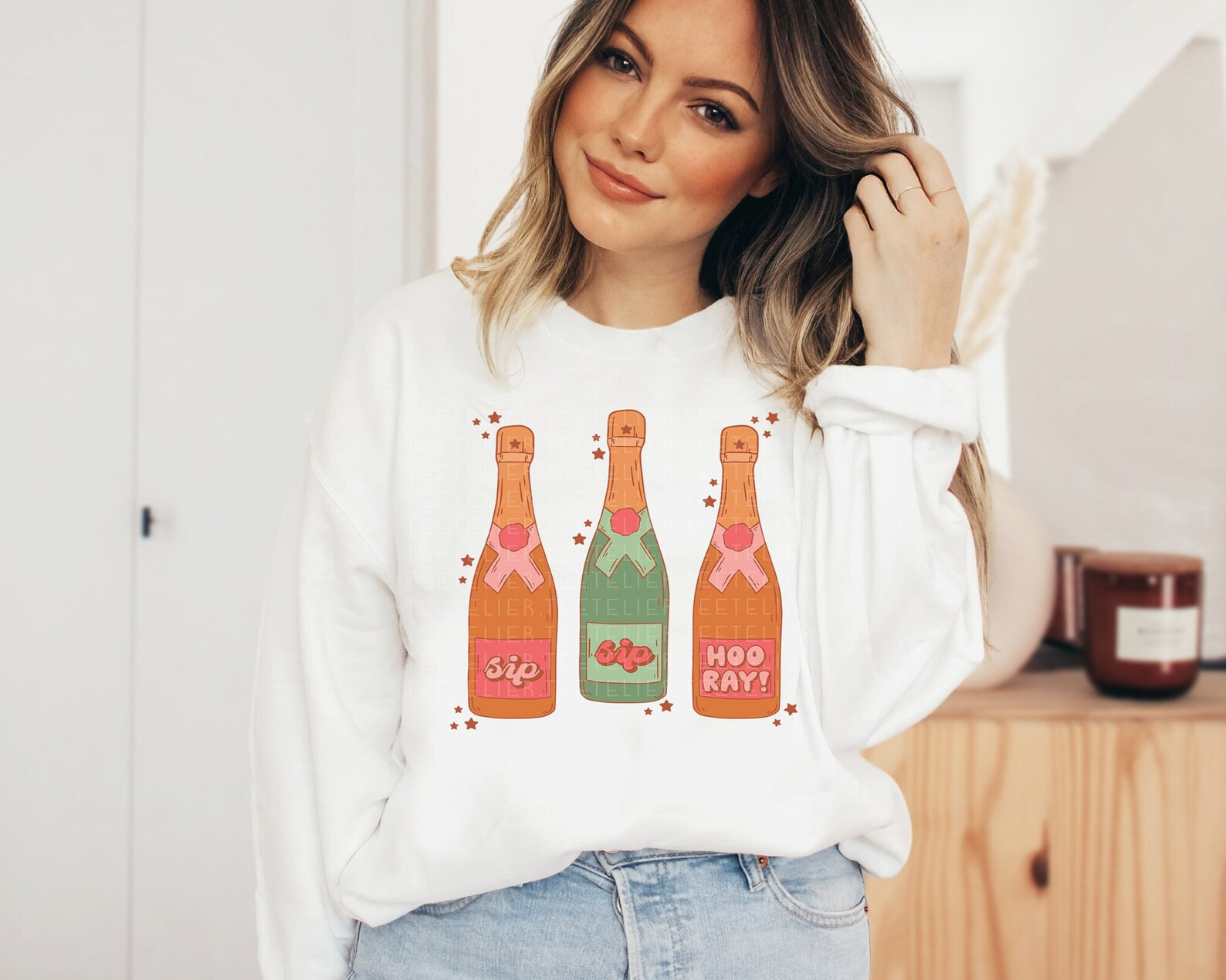 Sip Sip Hooray Sweatshirt New Years 2023 Shirtsnew Years Eve - Etsy | Etsy (US)