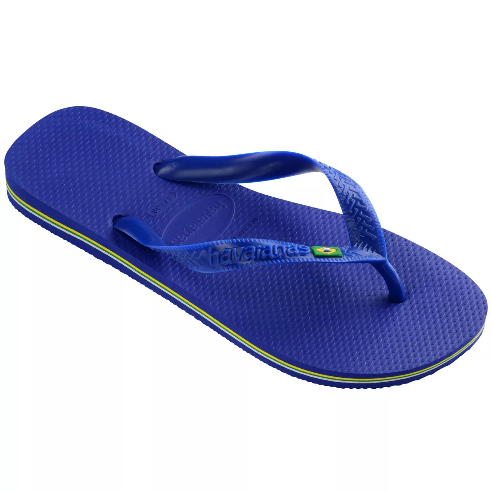 Havaianas Brazil Flip Flops, Adult Unisex, Size: M9/10 W11, Marine Blue | Kohl's