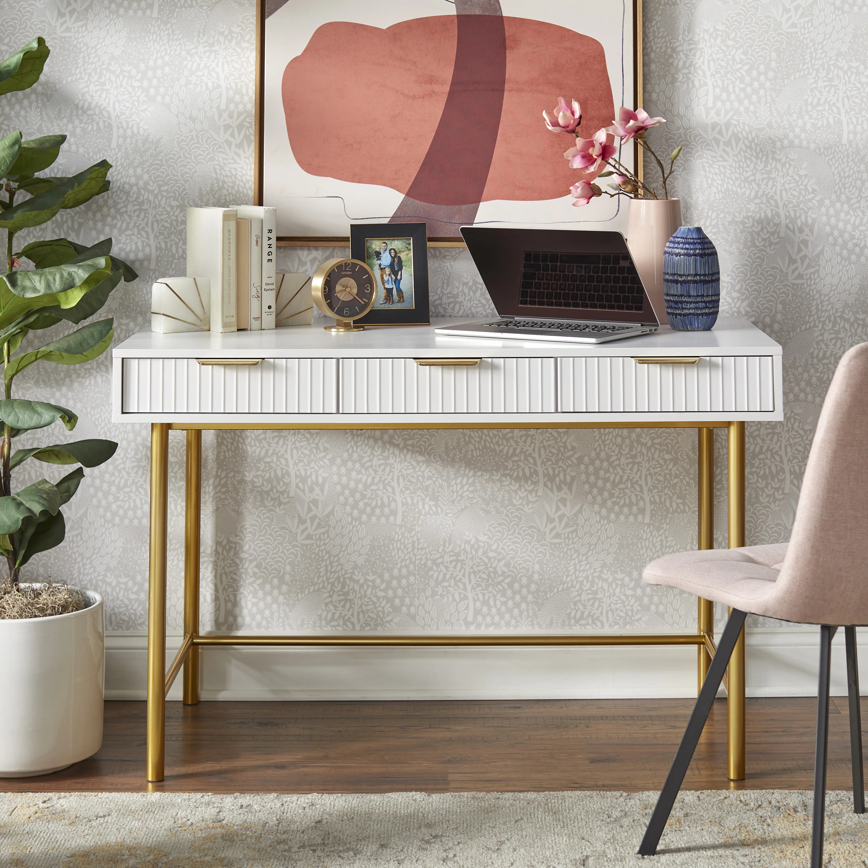 Mercer41 Engelman Desk & Reviews | Wayfair | Wayfair North America