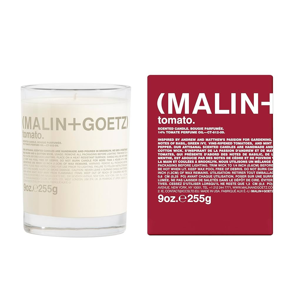 Malin+Goetz Highly Scented, Long Lasting, Slow Burn, All Natural, Hand Poured, Luxury Wax Blend, ... | Amazon (US)