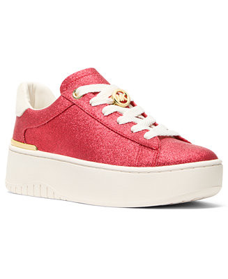 MICHAEL Michael Kors Women's Dottie Lace Up Sneakers - Macy's | Macy's