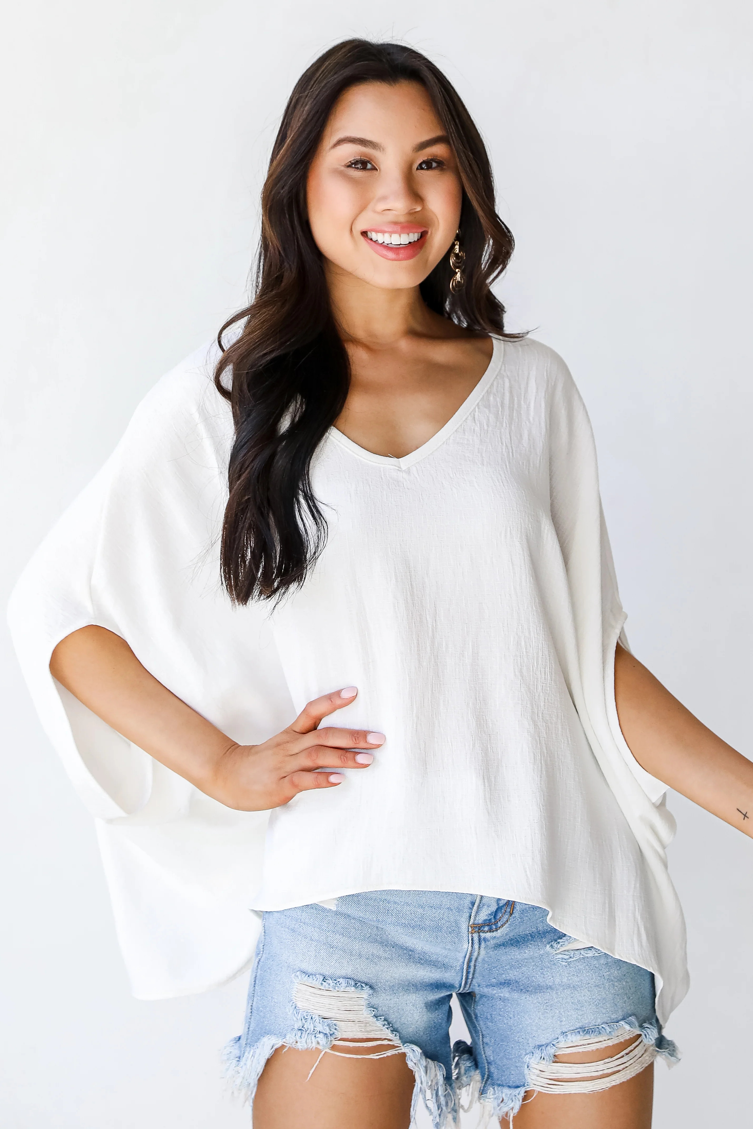 Perfect Company Oversized Blouse | Dress Up