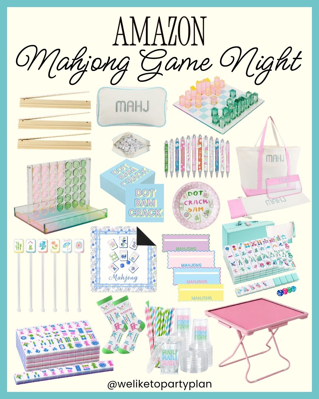 Host a Mahjong Game Night 🀄️

Mahjong | Amazon | Shop Now 