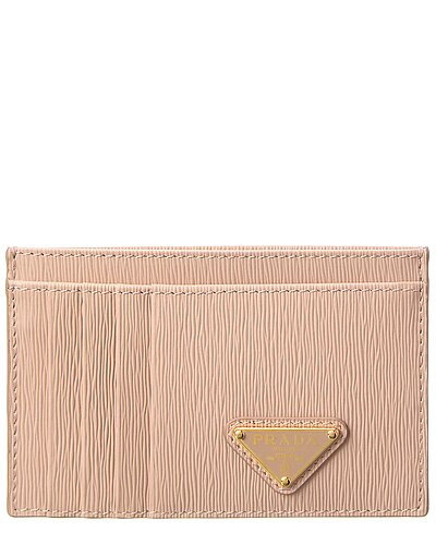 Saffiano Leather Card Holder | Gilt & Gilt City