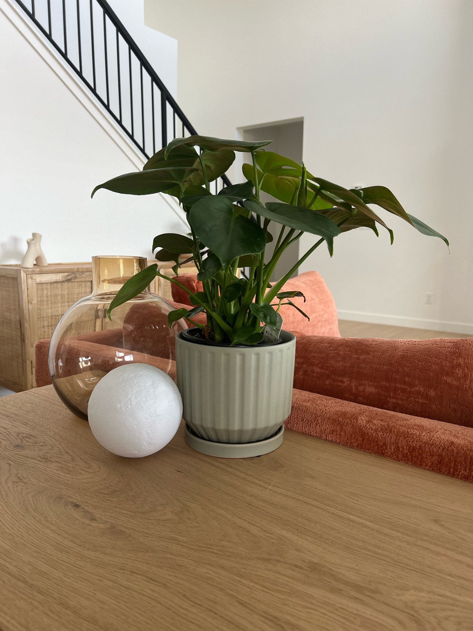 My wife had been looking for pots for sooooo long and then just when she almost gave up she found this. It helped tie the room together so well and brought in a really nice color! 

#LTKGiftGuide #LTKhome #LTKSpringSale