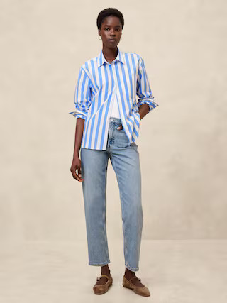 Classic Poplin Shirt | Banana Republic Factory