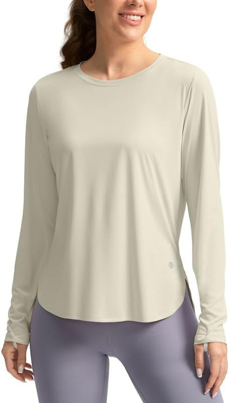 Women's Sun Shirts UPF 50+ Long Sleeve UV Protection Shirt Lightweight Quick Dry Workout Hiking T... | Amazon (US)