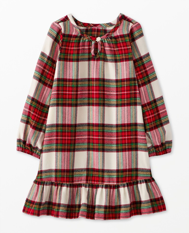Kids Holiday Flannel Nightgown | Hanna Andersson