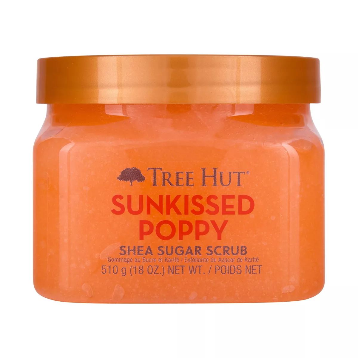 Tree Hut Sunkissed Poppy Shea Sugar Body Scrub - 18oz | Target