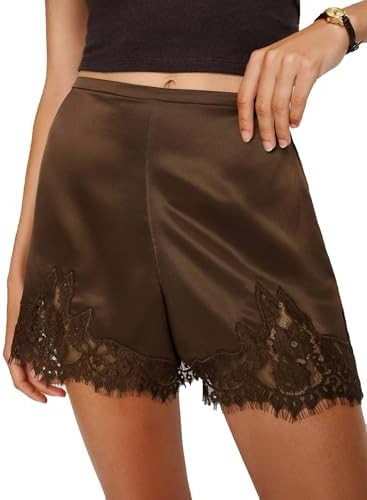 UAURORAO Satin Silk Shorts | Amazon (US)