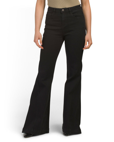 High Rise Seamed Flare Jeans | TJ Maxx