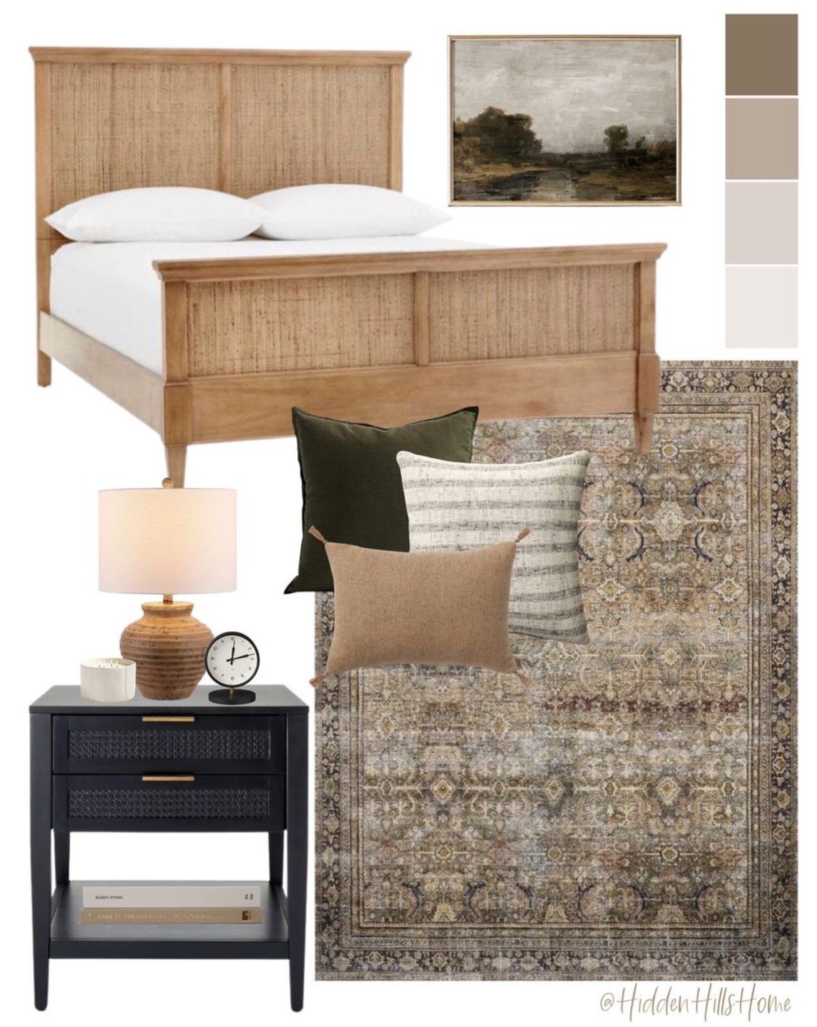 Bedroom decor, bedroom ideas, home decor; primary bedroom, nightstands; bedroom rug, throw pillows, bedroom mood board #bedroom 


#LTKGiftGuide #LTKSaleAlert #LTKHome