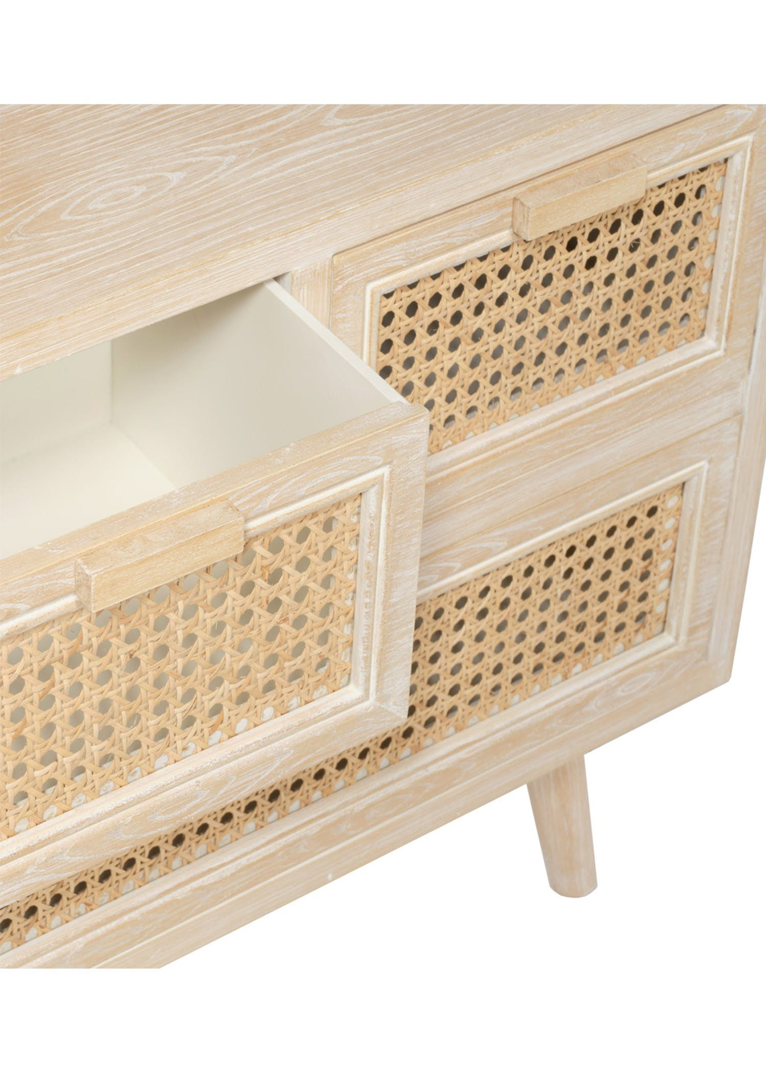 Toulouse Rattan 3 Drawer Cabinet (54.5cm x 60cm x 33cm) – Beige | Matalan (UK)